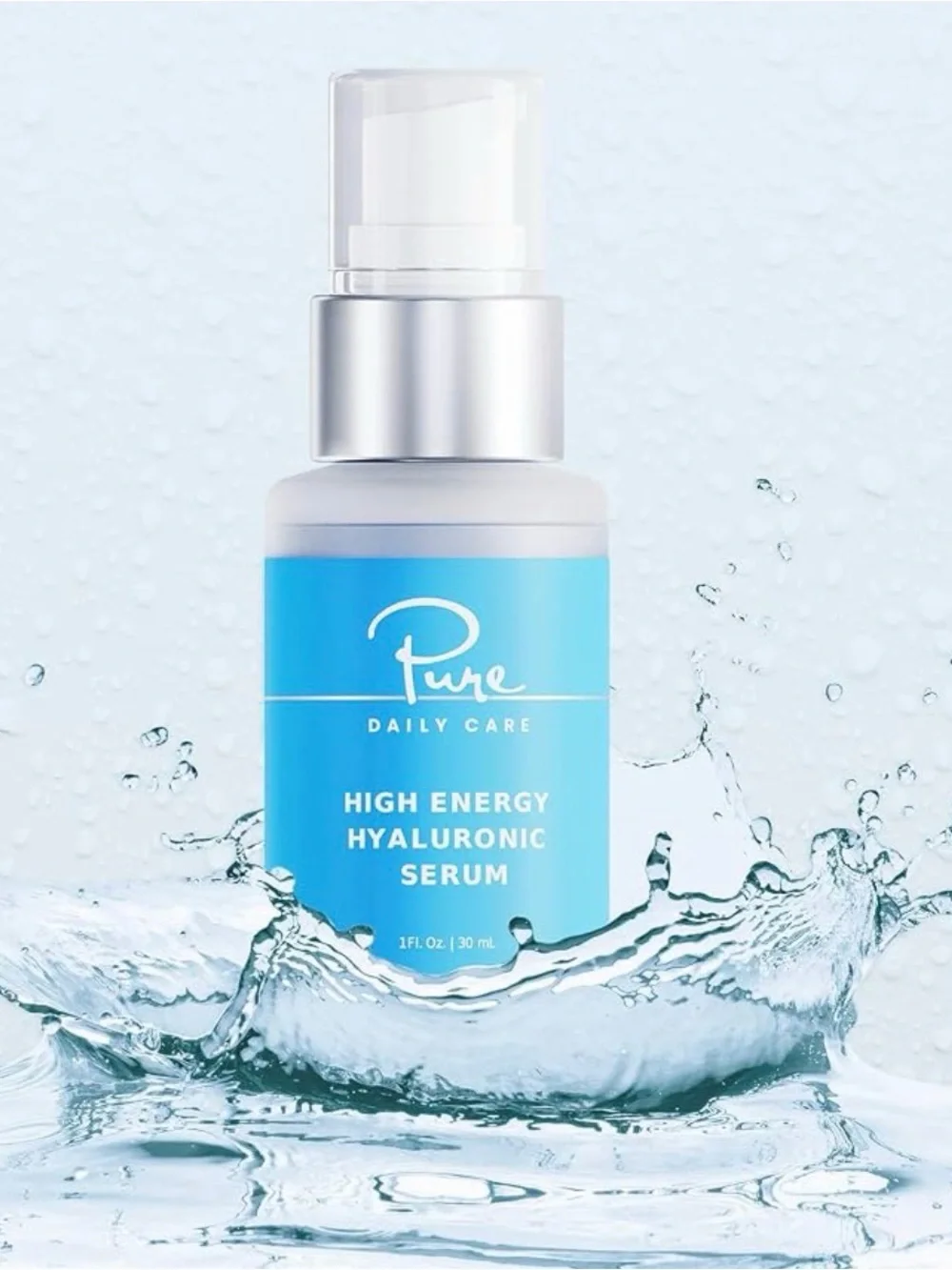 High Energy Hyaluronic Serum — Blue